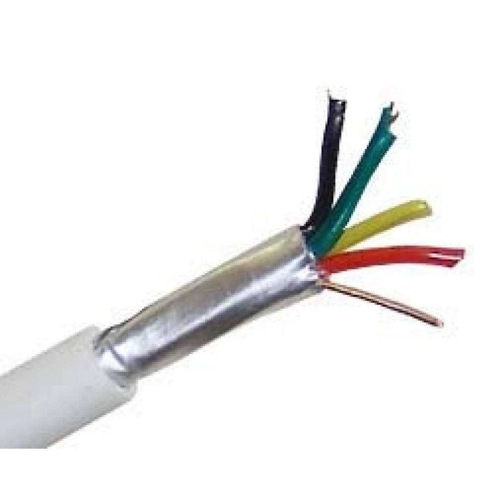 Καλώδιο Συναγερμού  Χαλκού 4X0.22 & Φύλλο Αλουμινίου HSU Top Electronic