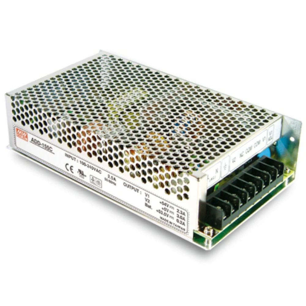Τροφοδοτικό 155W/13.8V/5V Με Φορτιστή (UPS) ADD-155A MEAN WELL