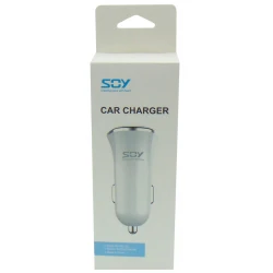 Adaptor Τροφοδοσίας Αυτοκινήτου DC Σε 2 USB 3400mA 0500340A2 SOY - Top Electronics