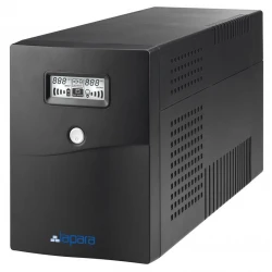 Συσκευή UPS LINE INTERACTIVE 2000VA Τροποποιημένου Ημιτονίου LA-VST-2000 LCD BK VOL TOP ELECTRONIC
