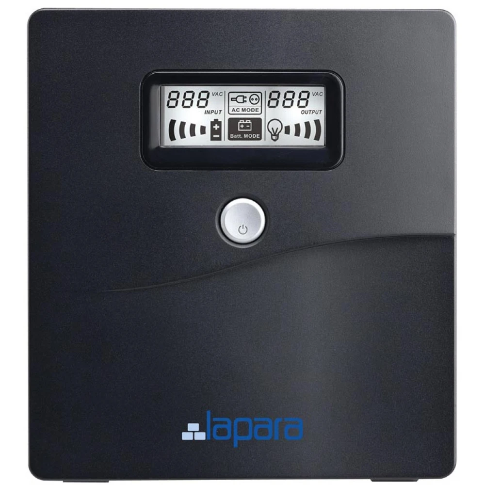 Συσκευή UPS LINE INTERACTIVE 1000VA Τροποποιημένου Ημιτονίου LA-VST-1K LCD BK VOL TOP ELECTRONIC