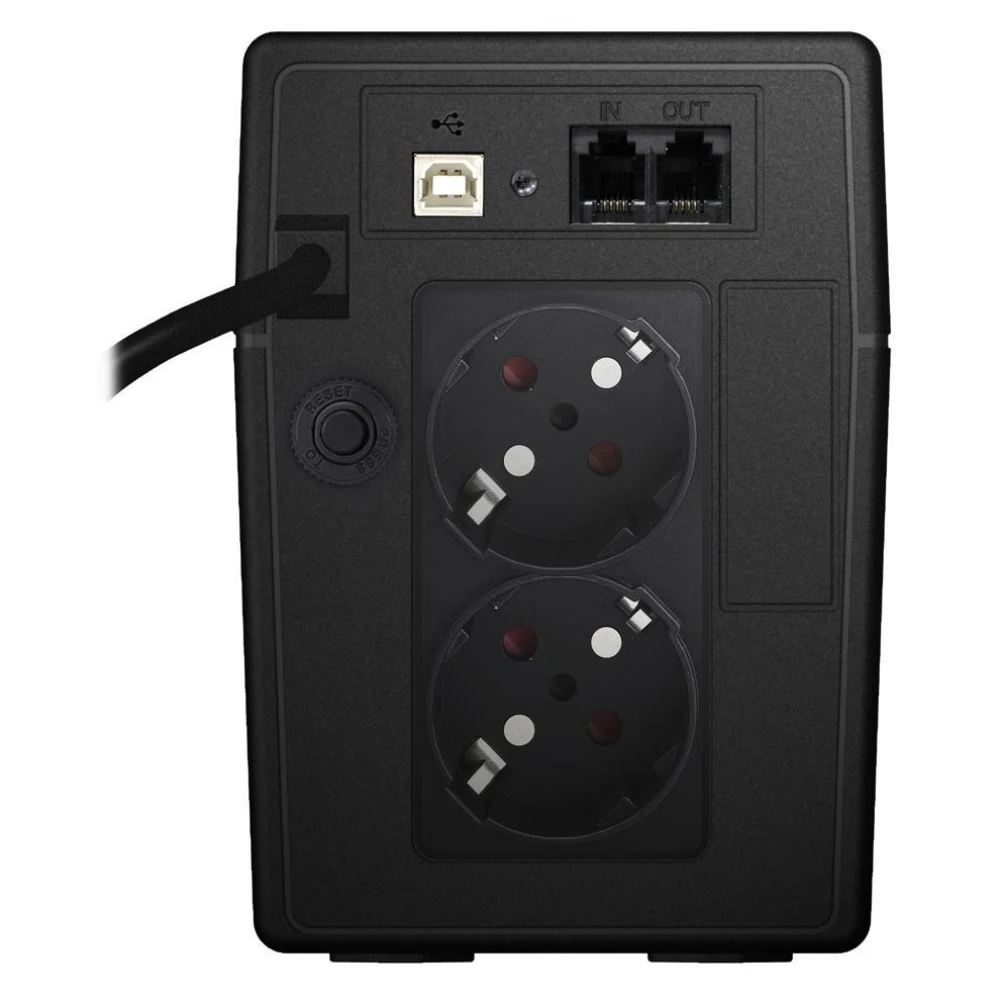 Συσκευή UPS LINE INTERACTIVE 650VA Τροποποιημένου Ημιτονίου LA-VST-650 ΒΚ VOL TOP ELECTRONIC