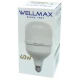Λάμπα LED High Power E27 40W 176-264VAC 120X264 3500LM 230° 4000K Ουδέτερο Λευκό WELLMAX