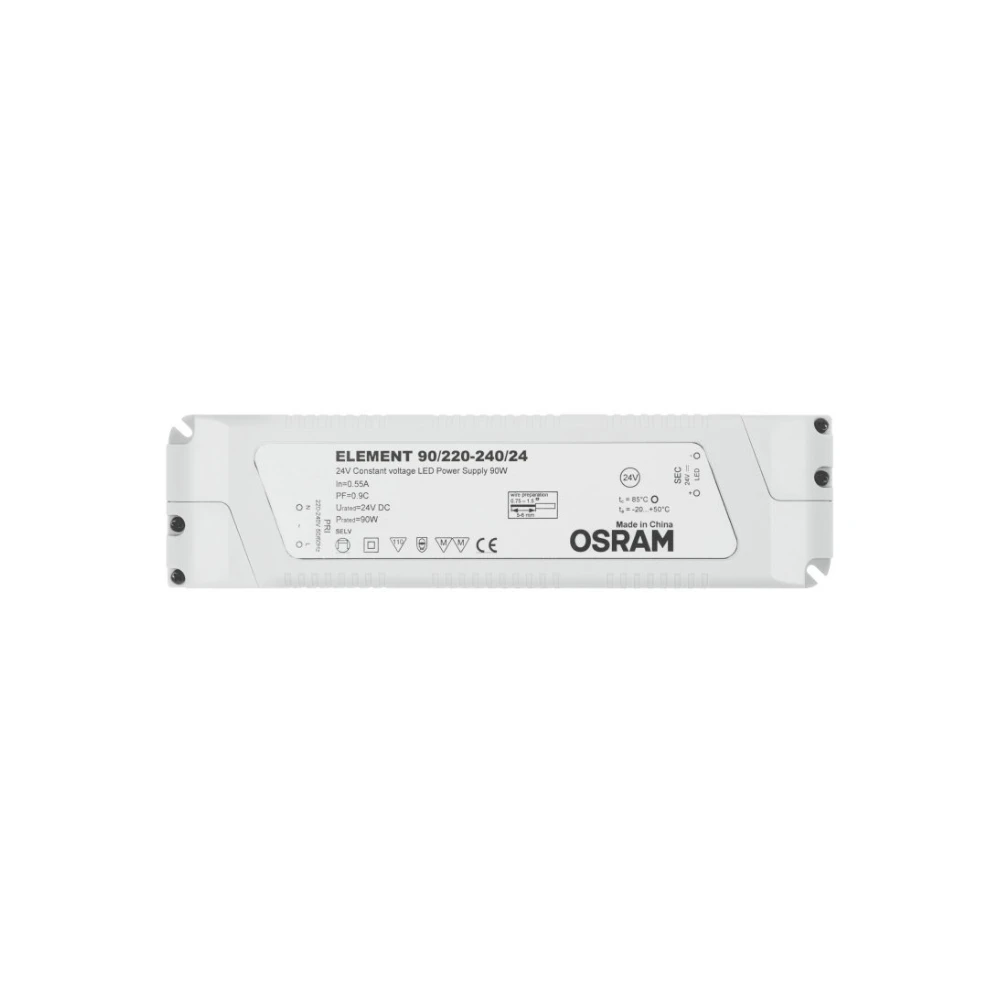 Τροφοδοτικό Πλαστικό 90W 24V IP20 ELEMENT OSRAM