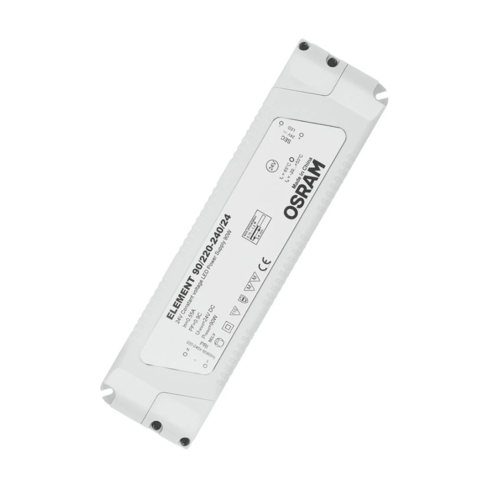 Τροφοδοτικό Πλαστικό 90W 24V IP20 ELEMENT OSRAM