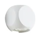 LED Απλίκα Αλουμινίου Σε Λευκό 2 x 2W 235Lm 3000K IP54, Ballito VIOKEF
