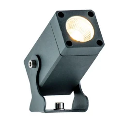 LED Εξωτερικός Προβολέας Αλουμινίου σε Ανθρακί L35X35 IP66 25° 3W 330Lm 3000K Aris VIOKEF