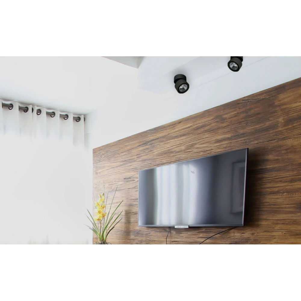 LED Φωτιστικό Σποτ Σε Μαύρο 11W 3000K, Moris VIOKEF