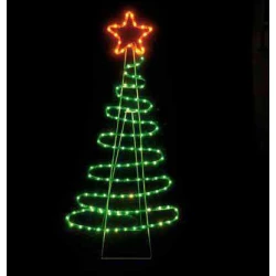Δέντρο Με 5μ. Led Φωτοσωλήνα 112Χ51εκ. IP44