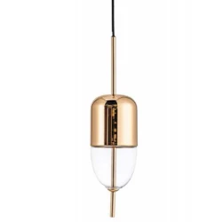 LED Κρεμαστό Φωτιστικό Σε Χρυσό Χρώμα ø12cm 12W 960lm 3000K Evento-B LUCIDO