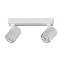 Φωτιστικό Σποτ Λευκό Αλουμινίου 2x GU10 LED SPOTY-2 LUCIDO