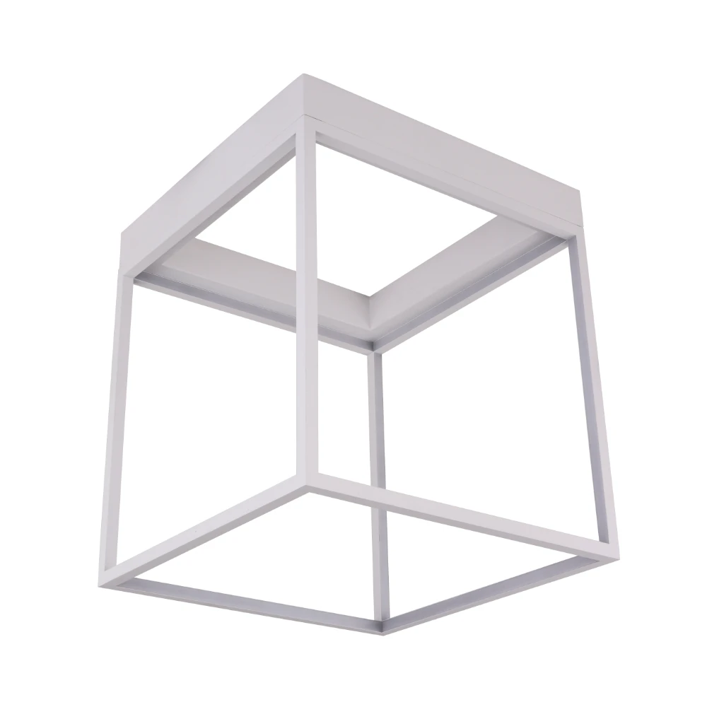 Led Φωτιστικό Οροφής Λευκό Αλουμινίου 100W 10000Lm 3000K, STARK LUCIDO