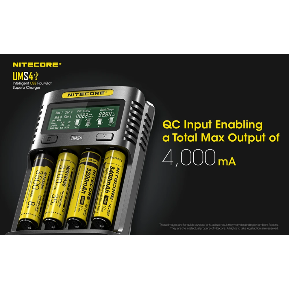 Φορτιστής NITECORE UMS4