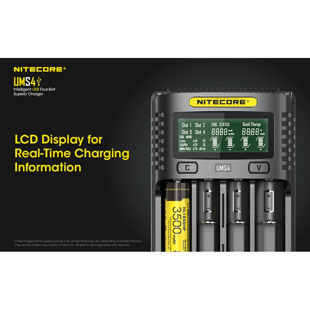 Φορτιστής NITECORE UMS4
