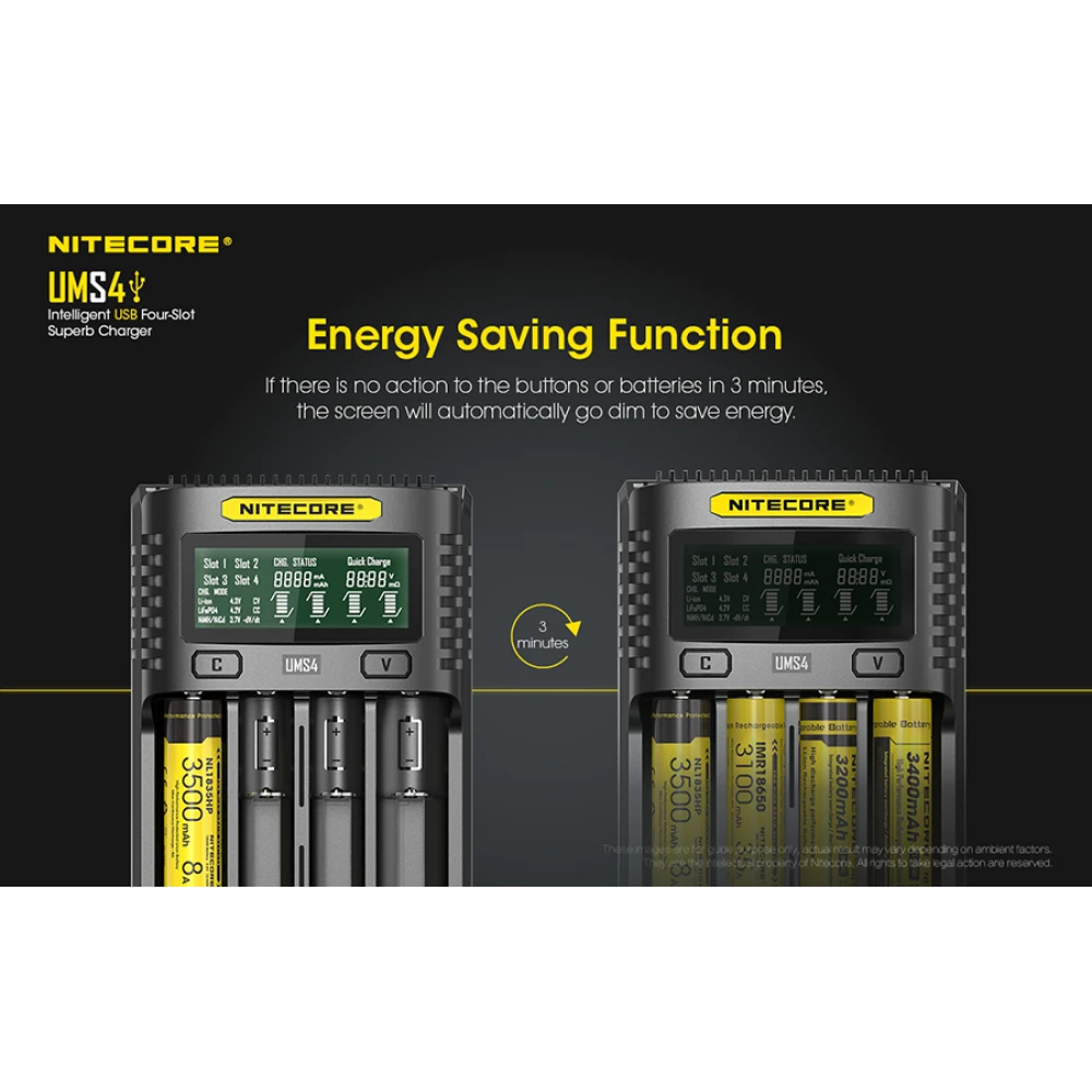 Φορτιστής NITECORE UMS4