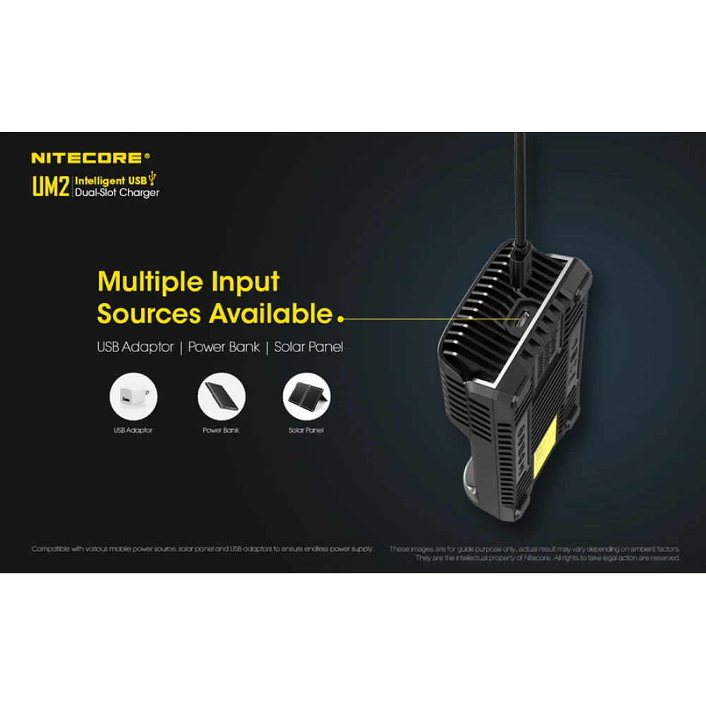 Φορτιστής NITECORE UM2