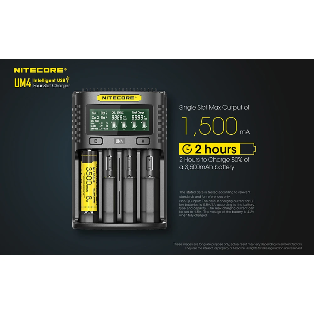 Φορτιστής NITECORE UM4