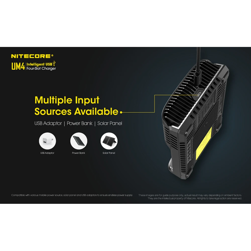 Φορτιστής NITECORE UM4