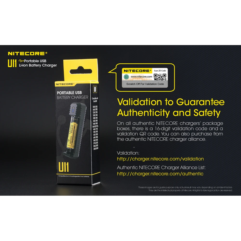Φορτιστής NITECORE UI1
