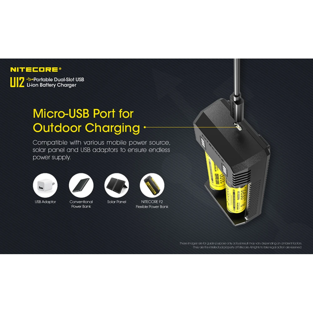 Φορτιστής NITECORE UI2