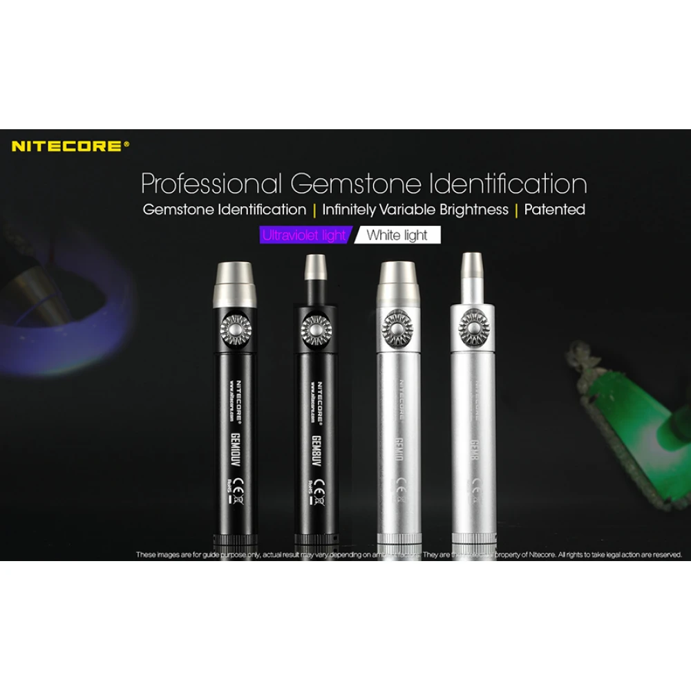 Επαγγελματικός Φακός LED NITECORE GEMSTONE GEM10UV