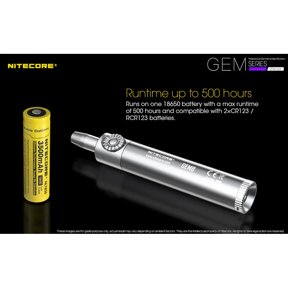 Επαγγελματικός Φακός LED NITECORE GEMSTONE GEM10UV