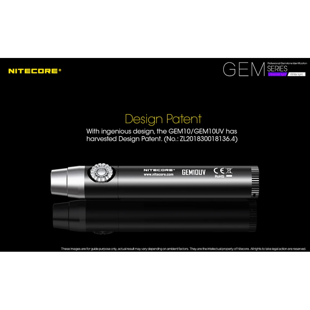 Επαγγελματικός Φακός LED NITECORE GEMSTONE GEM10UV