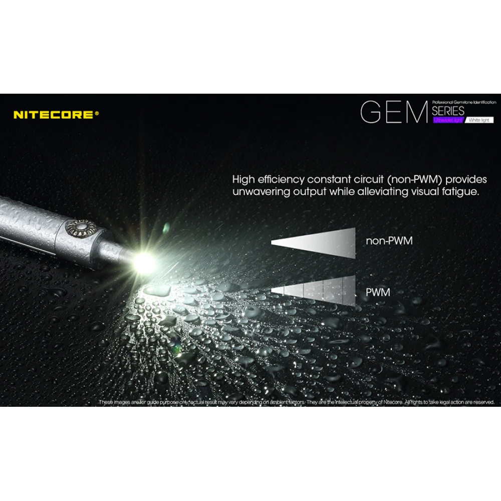 Επαγγελματικός Φακός LED NITECORE GEMSTONE GEM10UV