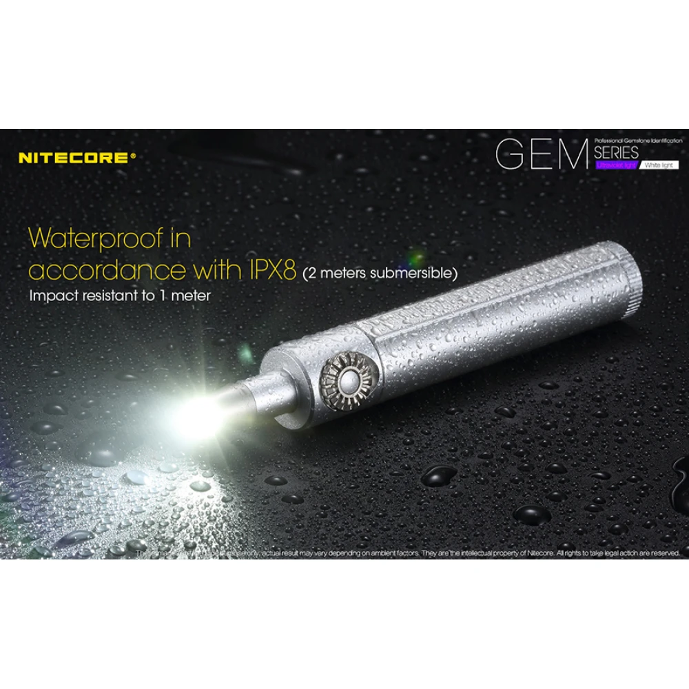 Επαγγελματικός Φακός LED NITECORE GEMSTONE GEM10UV