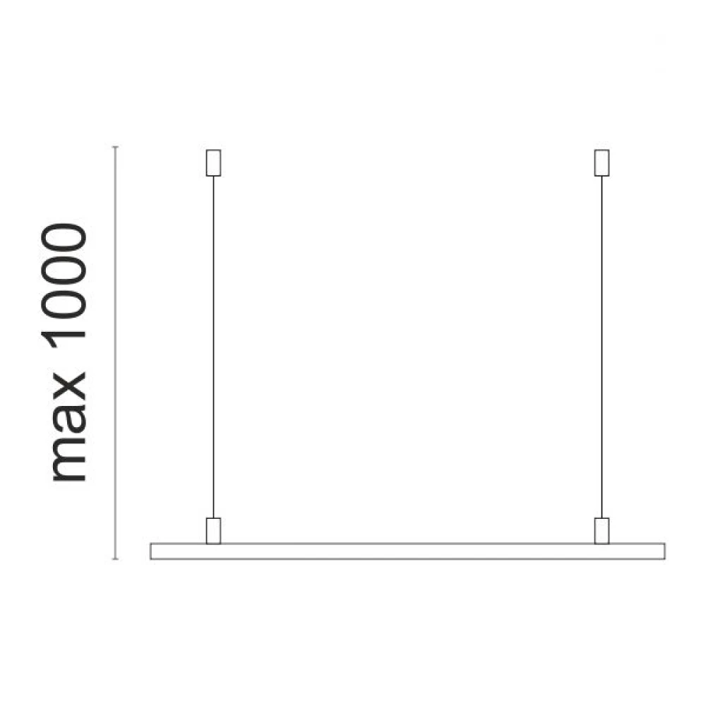 Σετ Ανάρτησης Οροφής Για LED Πάνελ SpotLight