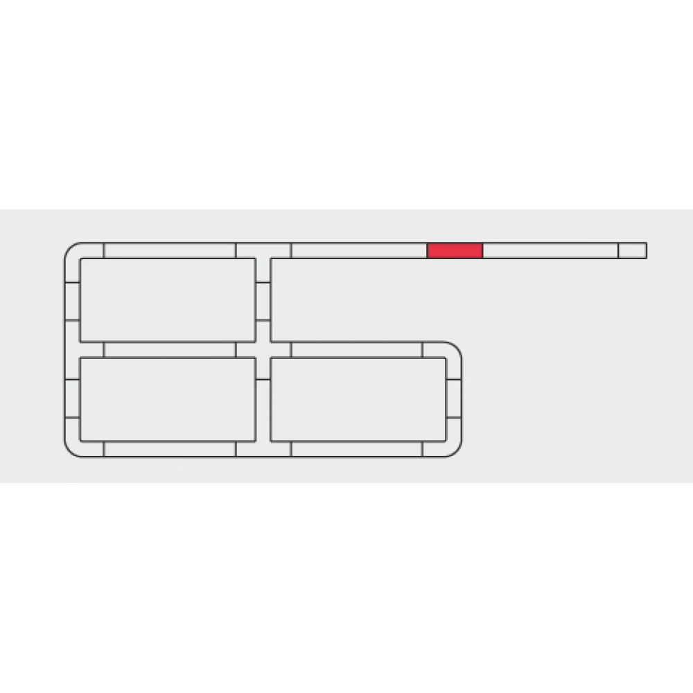 Σύνδεσμος Ευθείας Τριφασικής Ράγας Οροφής 4 Καλωδίων Μαύρο Spotlight