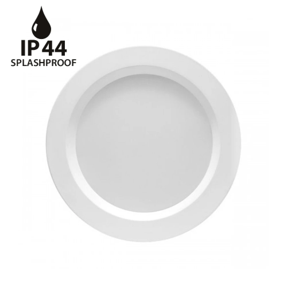 LED SMD Αδιάβροχο Χωνεύτο Downlight Οροφής 7W 140° Στρογγυλό SpotLight