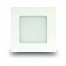 Τετράγωνο LED Panel Slim Downlight Ουδέτερο Λευκό 4000Κ 6W SMD SpotLight