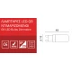 Λαμπτήρας LED 4W G9 220V Dimmable  Spotlight
