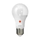 LED SMD Λάμπα E27 A60 10W Με Αισθητήρα Ημέρας-Νύχτας Από Πλαστικό 300° 230V Θερμό 3000K Spotlight