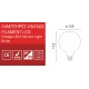 LED Λάμπα Filament G125 Ε27 7W 230V Dimmable SpotLight
