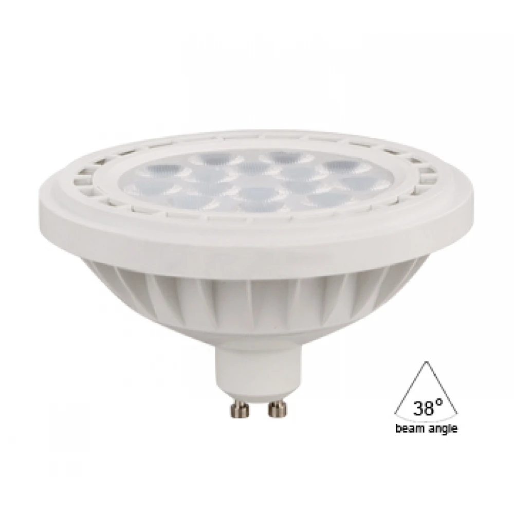 Λάμπα AR111 GU10 LED 12W 230V 38° Θερμό Λευκό 3000K Universe