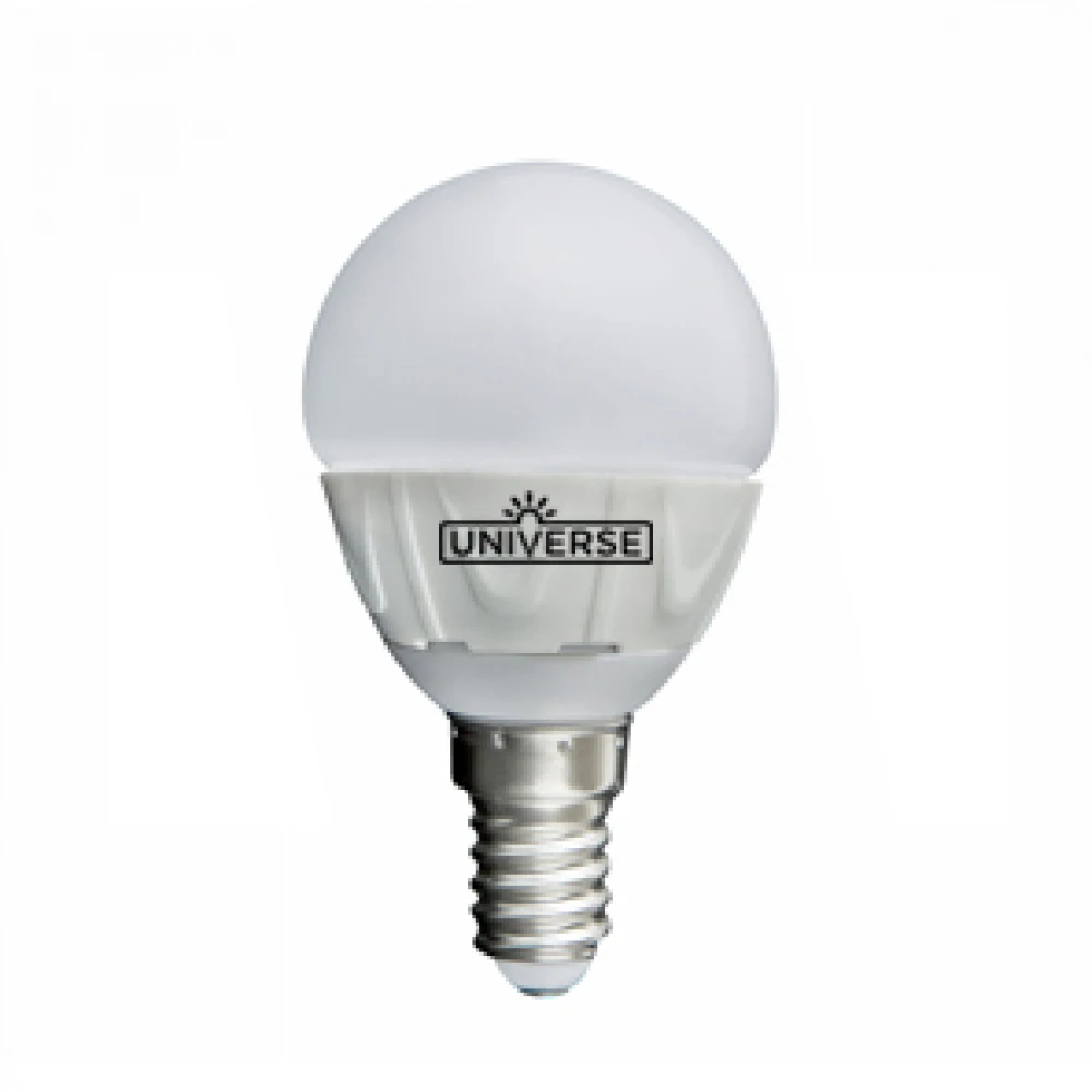 LED Λάμπα E14 Στρογγυλό G45 9W 3000K 180º 230V Universe