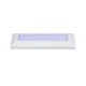 LED Ορθογώνια Απλίκα Λευκή Slim 230V IP65 5W Θερμό Λευκό Seaside Universe 