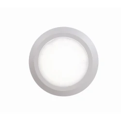 LED Στρογγυλή Απλίκα Λευκή Slim 230V IP65 5W Θερμό Λευκό Seaside Universe 