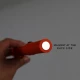 LED Φακός 3W + 1W Σε Κόκκινο Σε Στυλ Στυλο Με Κλιπ Και Μαγνήτη 2xAA Universe