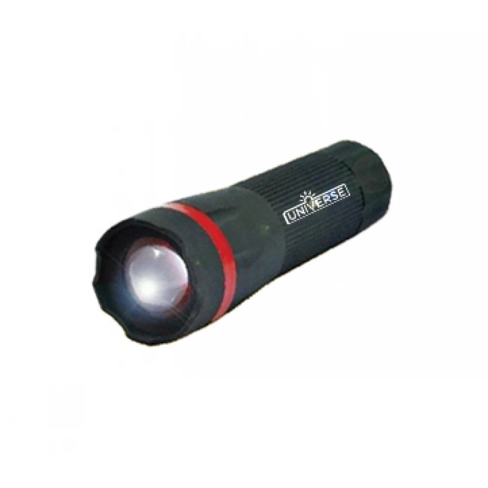 LED Φακός Power Με Led Zoom 1W 3xAAA Universe