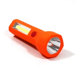LED Φακός Εργασίας Μαγνητικός Με Led 3W + 1W 3xAAA Πορτοκαλί Universe