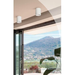 Γύψινη Πλαφονιέρα Στρογγυλό GU10 D:70 Σε Λευκό Χρώμα PHENIX VIOKEF