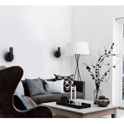 Φωτιστικό Επιτοίχιο Σπότ Σε Μαύρο Χρώμα Duct 1xLED VIOKEF