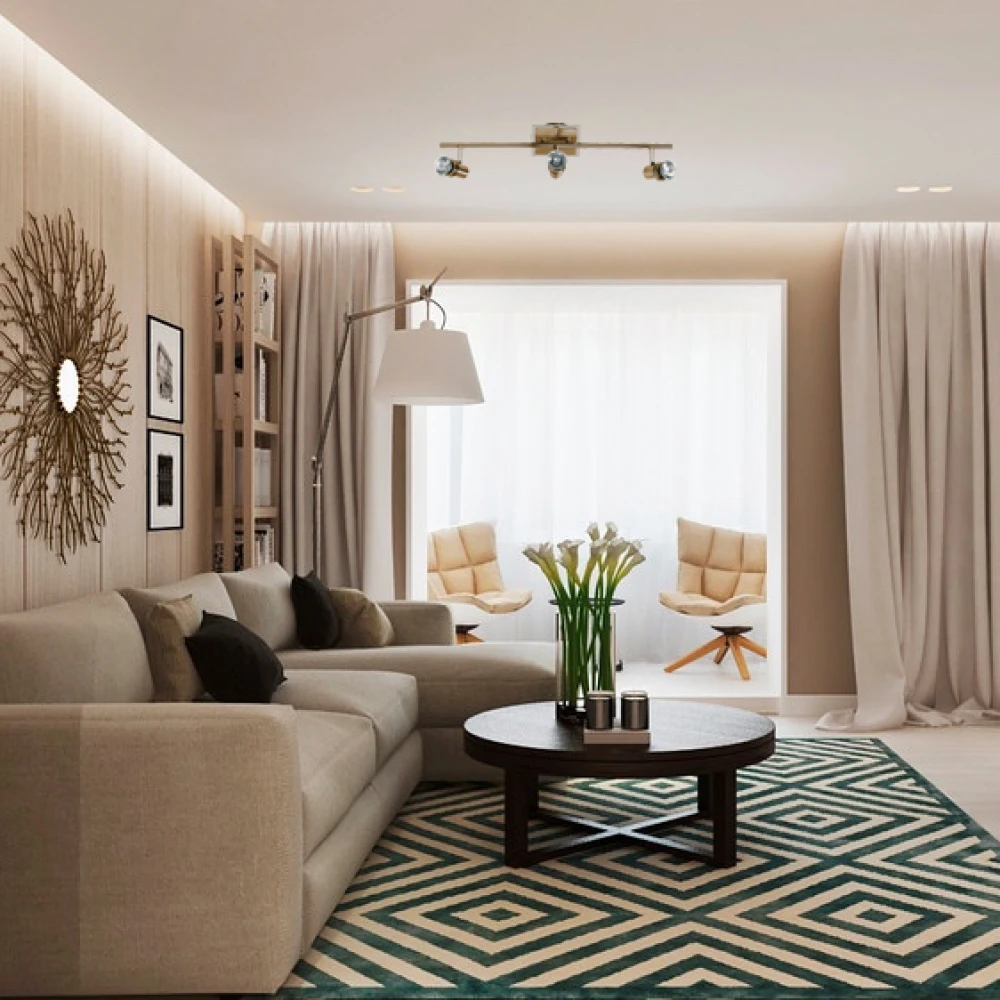 Σποτ Φωτιστικό Οροφής Σε Νίκελ Ματ Και Λεπτομέρειες Χρώμιο Με Ρυθμιζόμενες Κεφαλές 3XGU10 CHA-CHA VIOKEF