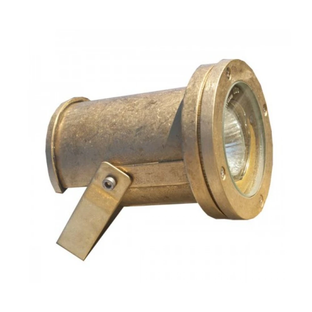 Ορειχάλκινο Φωτιστικό Προβολέας Σποτ Με Βάση GU10 50W IP65 UNIVERSE