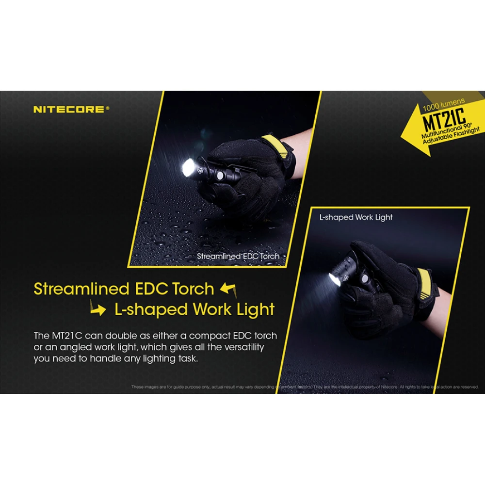 Επαγγελματικός LED Φακός  NITECORE MULTI TASK MT21C