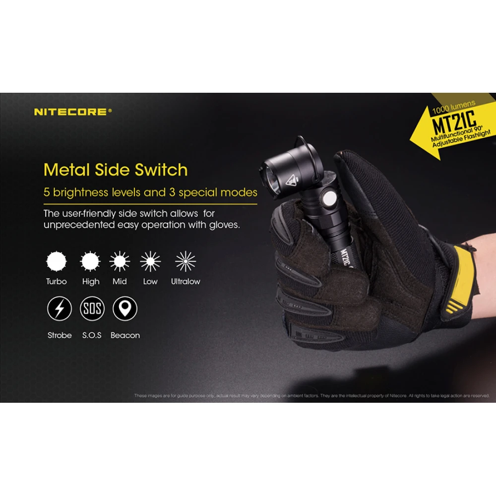 Επαγγελματικός LED Φακός  NITECORE MULTI TASK MT21C