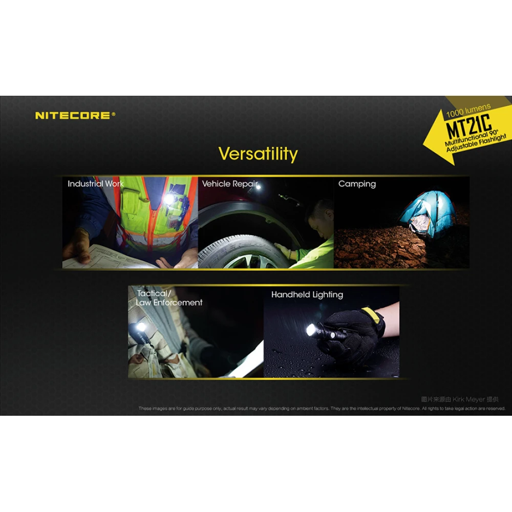 Επαγγελματικός LED Φακός  NITECORE MULTI TASK MT21C